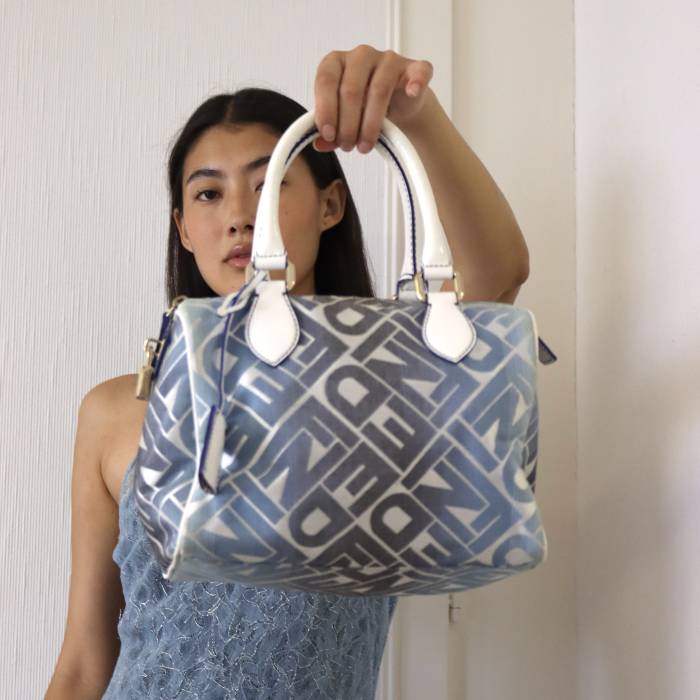 Fabric handbag Fendi