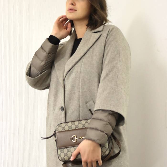 Wool and cashmere coat Moorer