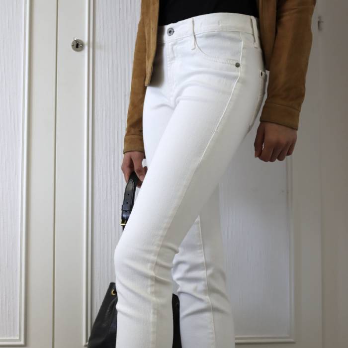 Slim white jeans James Jeans