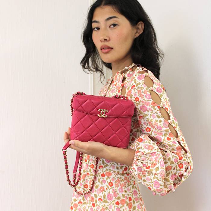 Pink Small Box shoulder bag Chanel