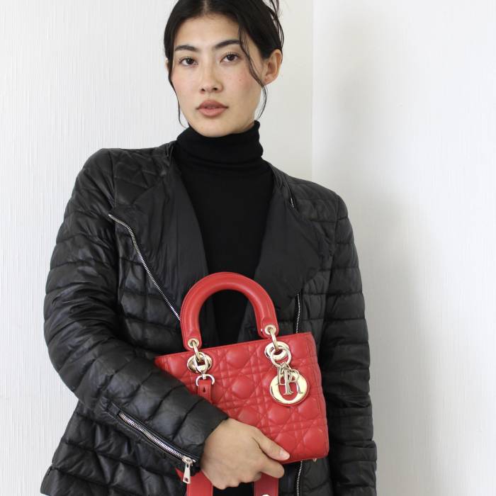 Sac Lady Dior My ABC Small Rouge Dior