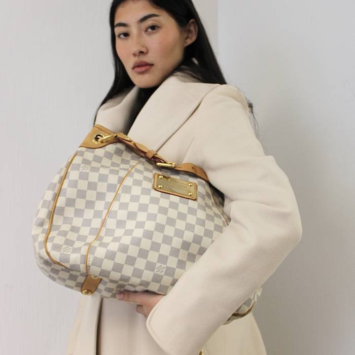 Galliera PM bag in checkerboard canvas Louis Vuitton