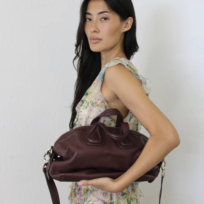 Sac Nightingale bordeaux Givenchy