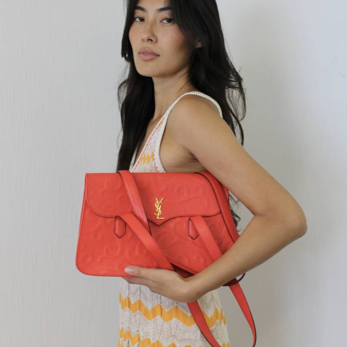 Vintage red bag Yves Saint Laurent