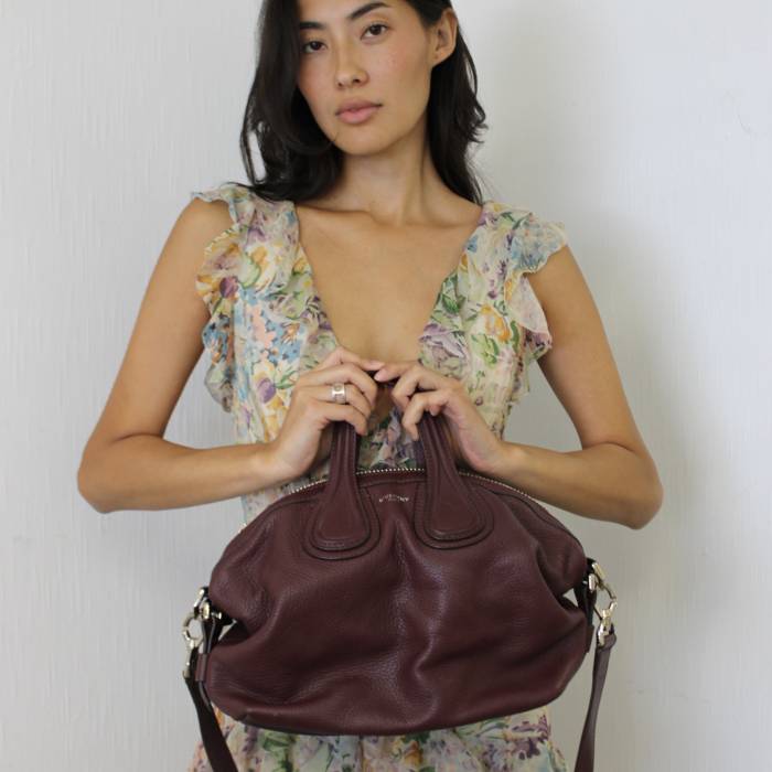 Sac Nightingale bordeaux Givenchy