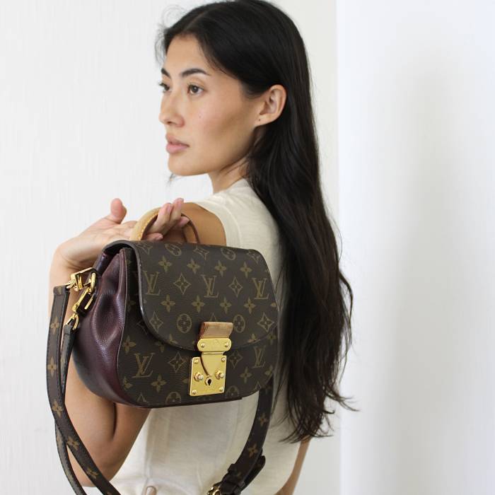 Sac Eden PM Monogram marron Louis Vuitton
