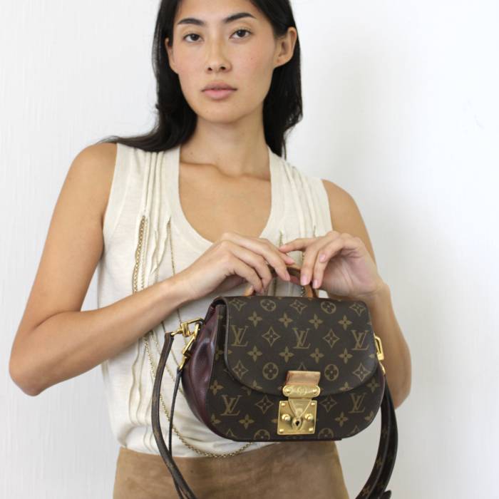Sac Eden PM Monogram marron Louis Vuitton