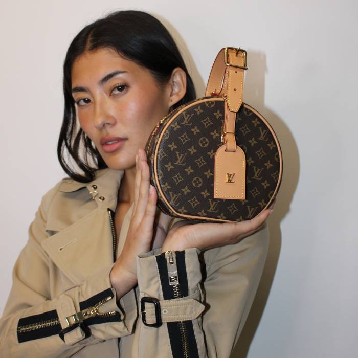 Tasche "Kleine Hutschachtel Louis Vuitton