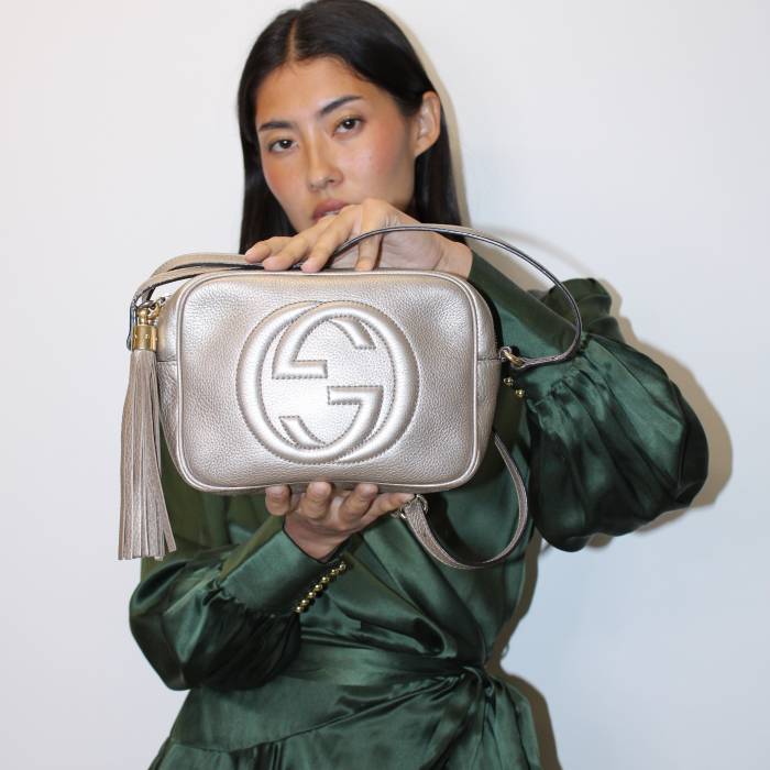 Soho Disco Crossbody-Tasche aus Leder Gucci