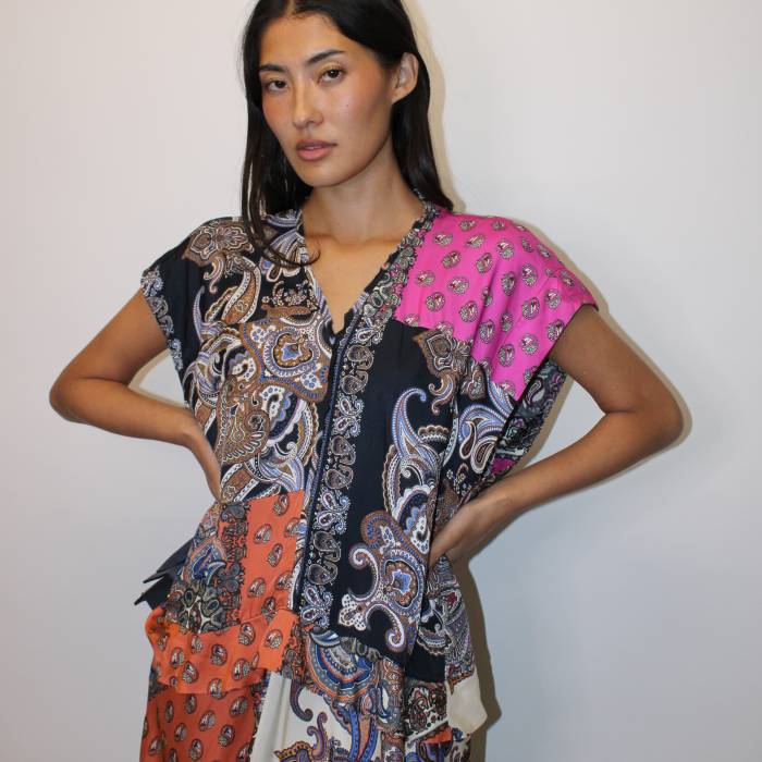 Long scarf print dress Chloé