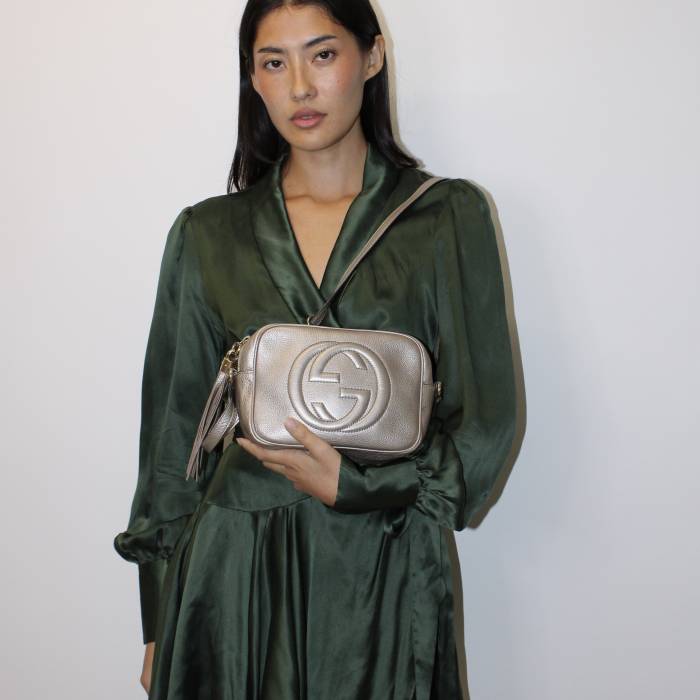 Soho Disco Crossbody-Tasche aus Leder Gucci