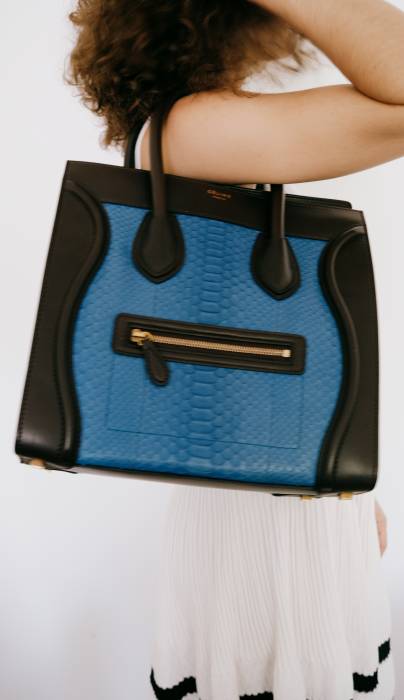 Python handbag Celine
