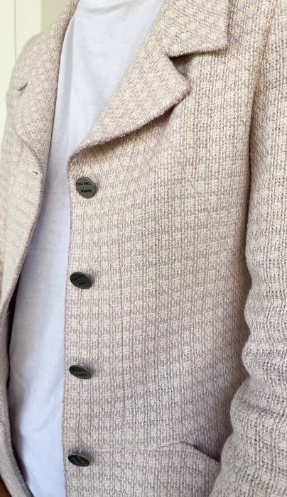 Lilac wool jacket Chanel