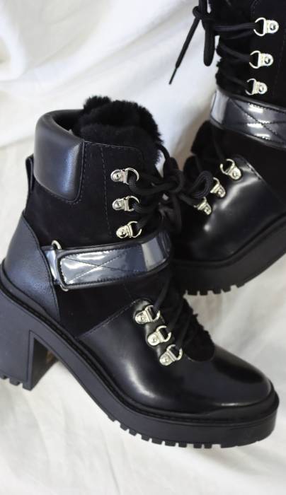 Valentino black leather boots Valentino