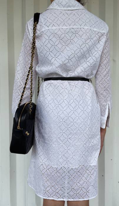 Weißes Seidenkleid von Louis Vuitton Louis Vuitton