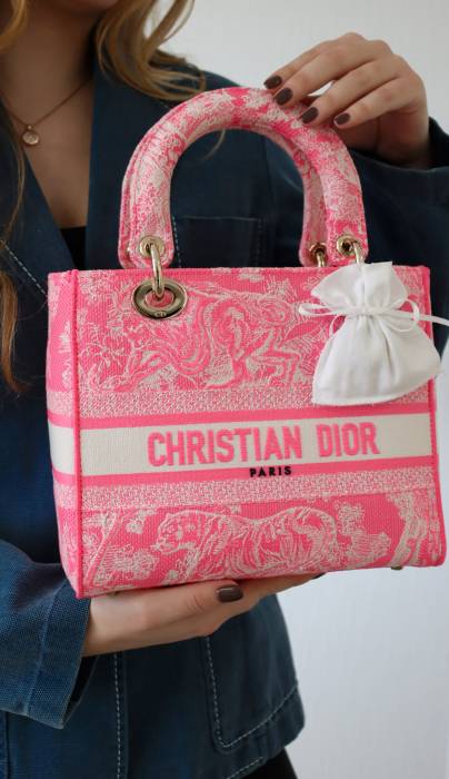 Lady Dior pink bag Dior