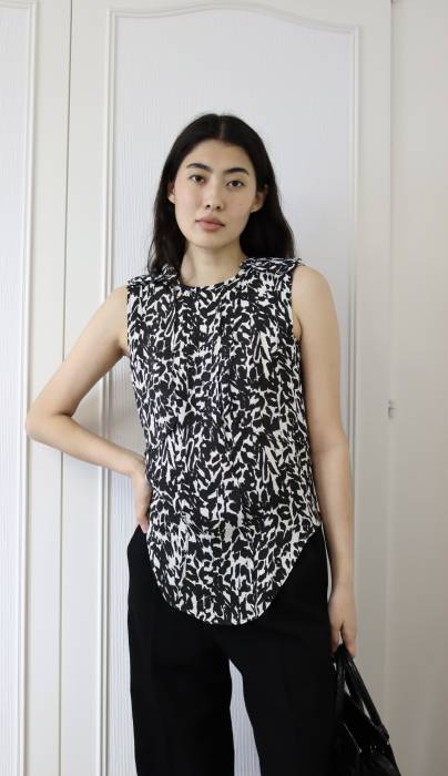 Black and white top Isabel Marant