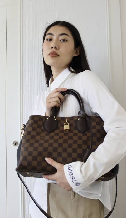 Normandy bag in brown checkerboard Louis Vuitton