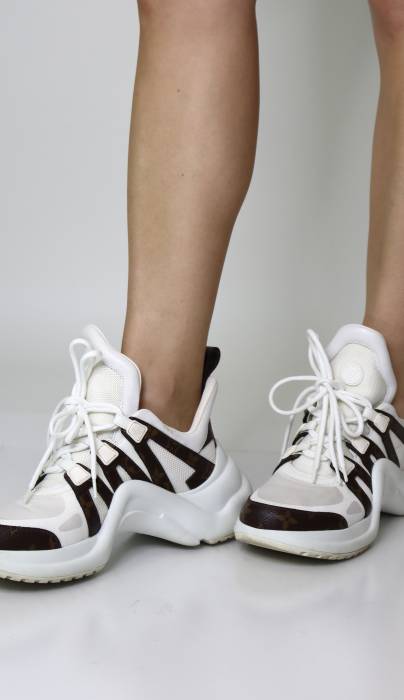 Monogrammed fabric Archlight trainers Louis Vuitton