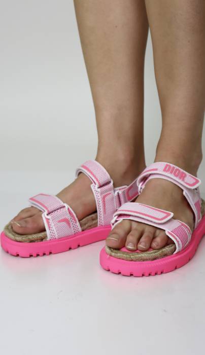 Dioract pink sandals Dior