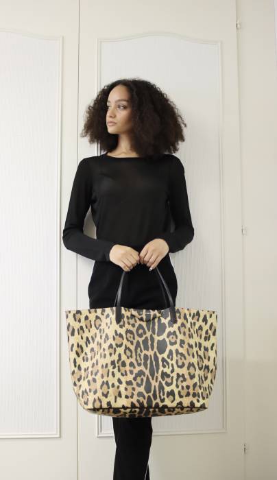 Leopard print tote bag Givenchy