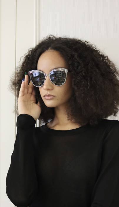 Sunglasses in SR-91 metallic grey Dior
