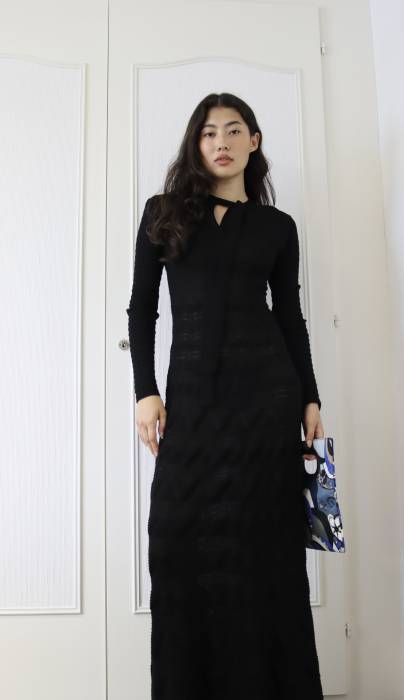 Black long dress Missoni