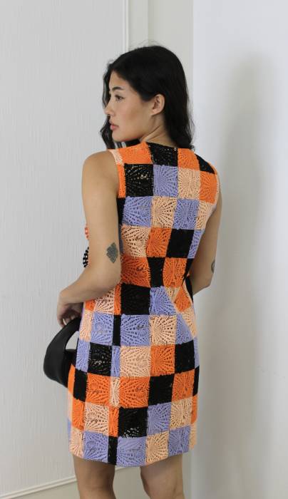 Colorful button dress Emilio Pucci