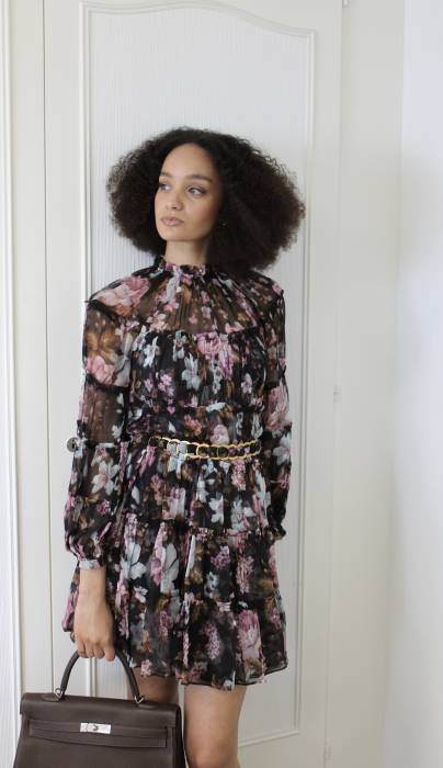 Silk floral dress Zimmermann