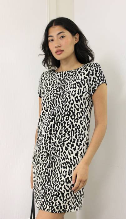 Leopard print dress Yves Saint Laurent