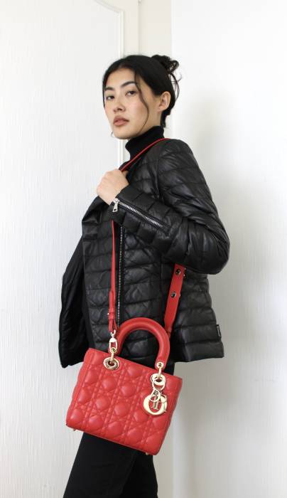 Sac Lady Dior My ABC Small Rouge Dior