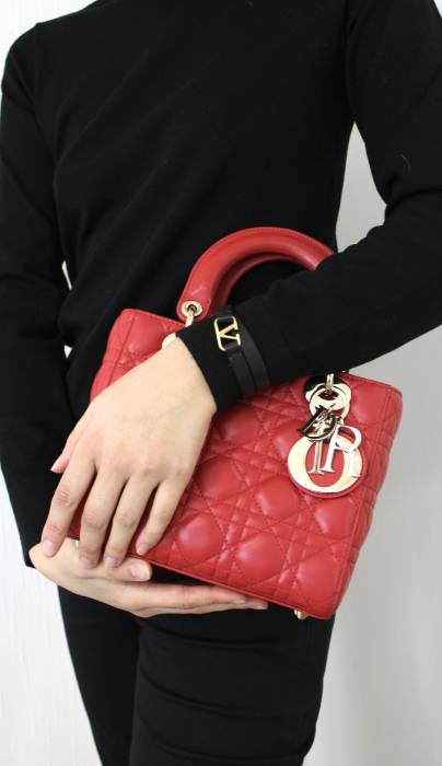 Sac Lady Dior My ABC Small Rouge Dior