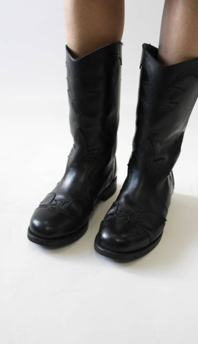 Dallas-Stiefel aus Leder Chanel