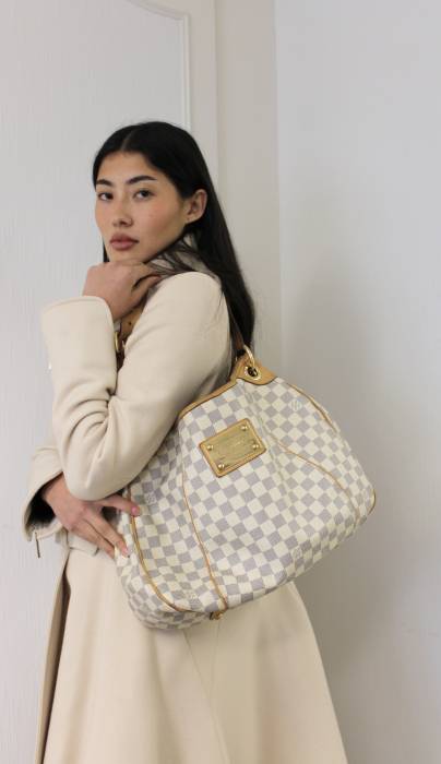 Galliera PM bag in checkerboard canvas Louis Vuitton