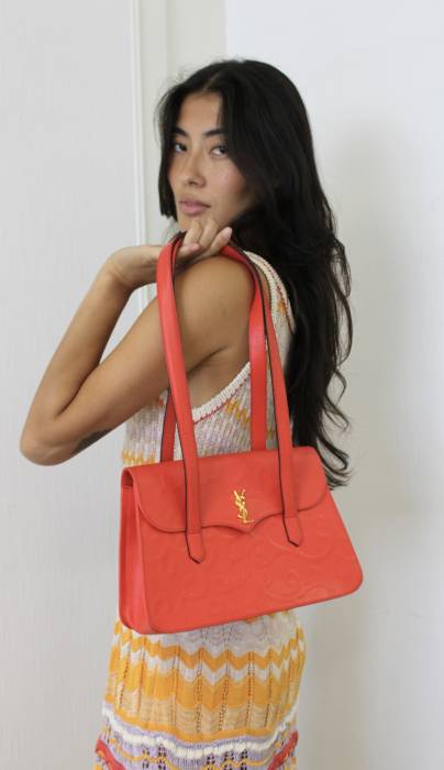 Vintage red bag Yves Saint Laurent