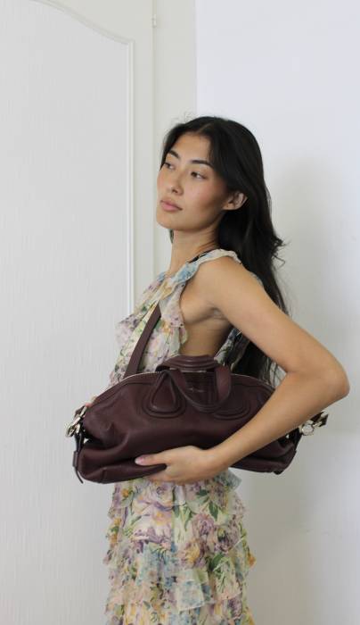 Sac Nightingale bordeaux Givenchy