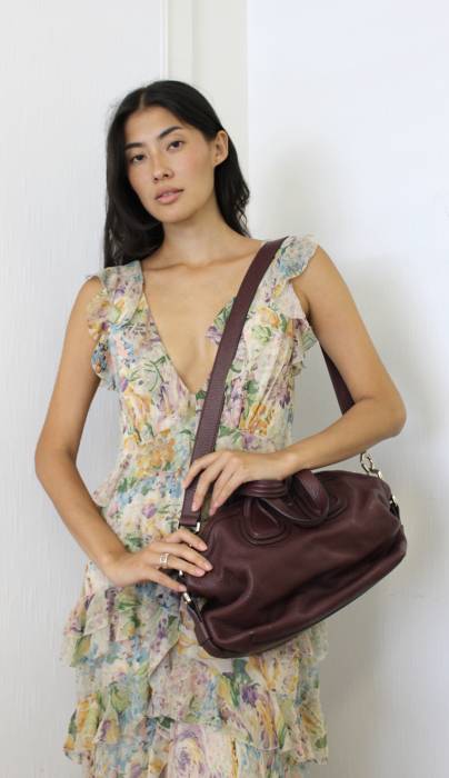 Sac Nightingale bordeaux Givenchy