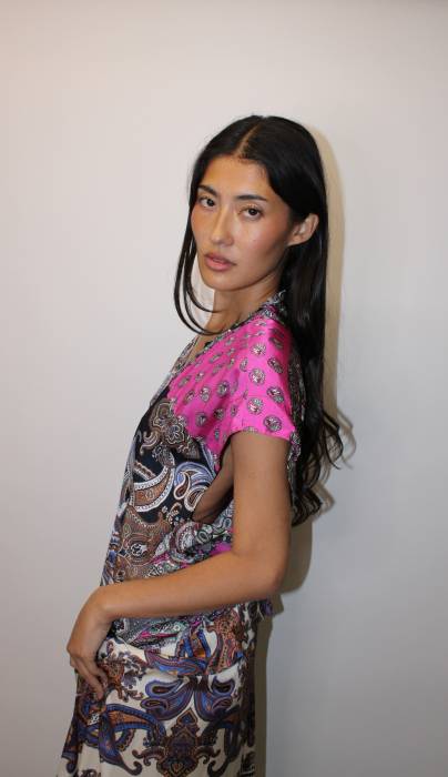 Long scarf print dress Chloé