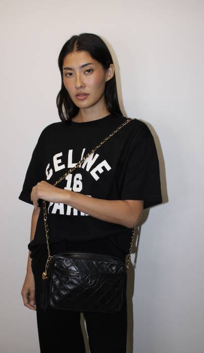 Sac Camera vintage noir Chanel