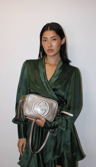 Soho Disco Crossbody-Tasche aus Leder Gucci