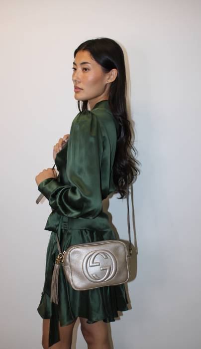 Soho Disco Crossbody-Tasche aus Leder Gucci