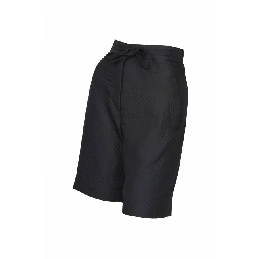 Silk Bermuda shorts