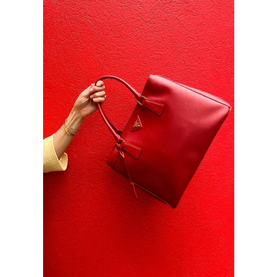 Saffiano leather bag