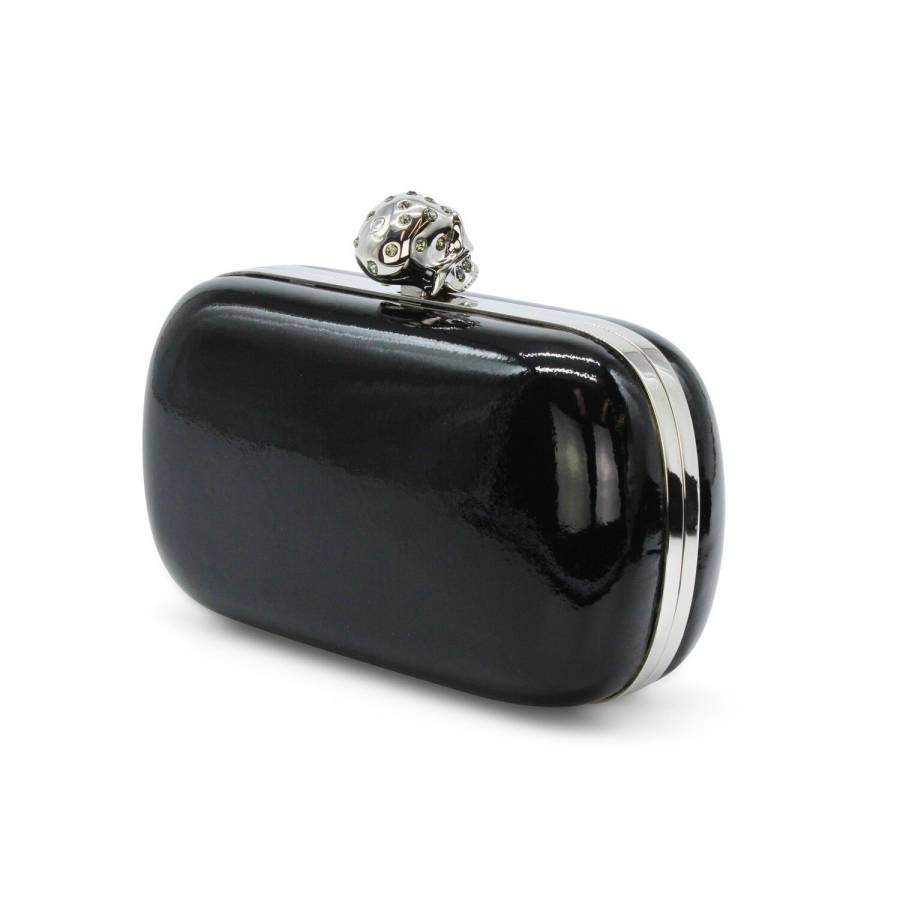 Patent leather pouch