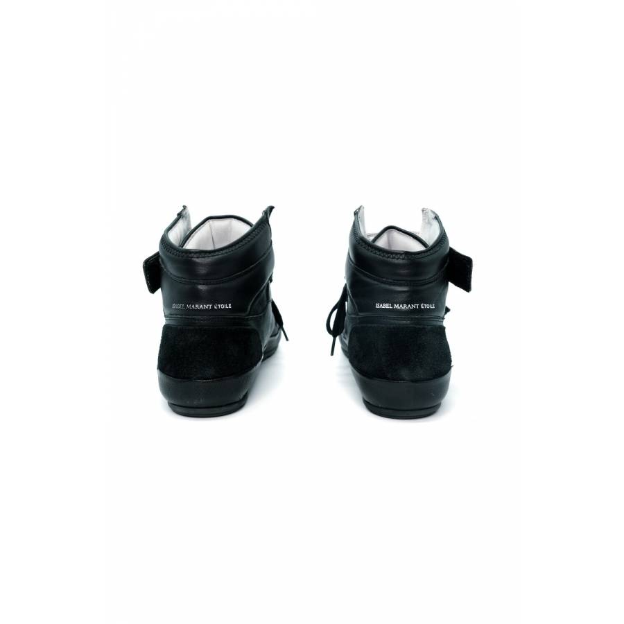 Black sneakers