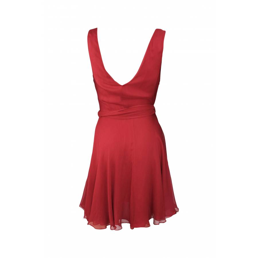 Rotes Kleid von Ralph Lauren