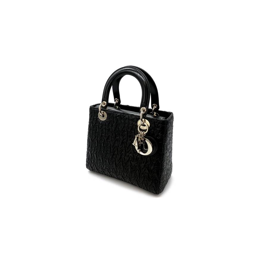 Lady Dior Handtasche schwarz