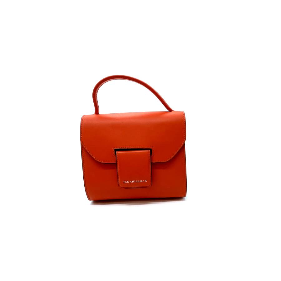 Blood Orange Mini Steffany Tote Bag