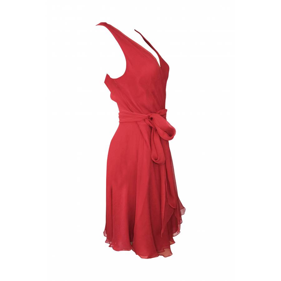 Rotes Kleid von Ralph Lauren