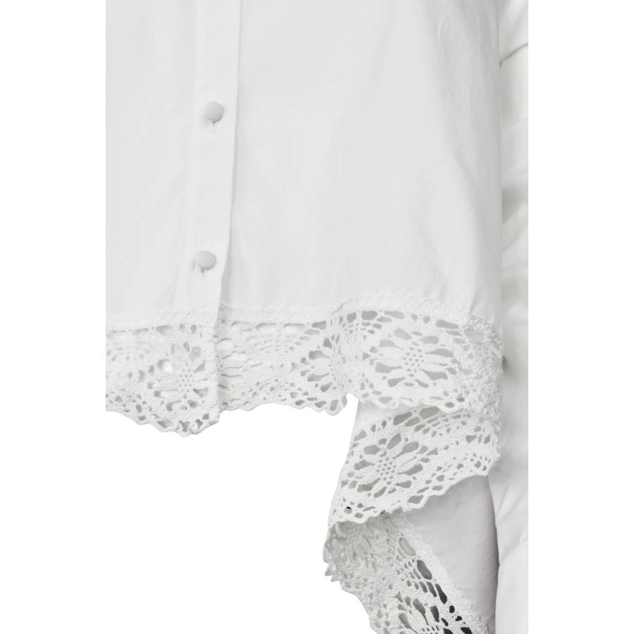 Weißes Baumwollhemd von Alexander McQueen